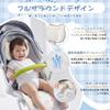 RUNELVES Baby Car Seat, Child Seat, Stroller Cooling Seat, Summer Cooling, 3-Velocity Airflow, Heat Relief, USB Powered, Timer Function, Breathable, C