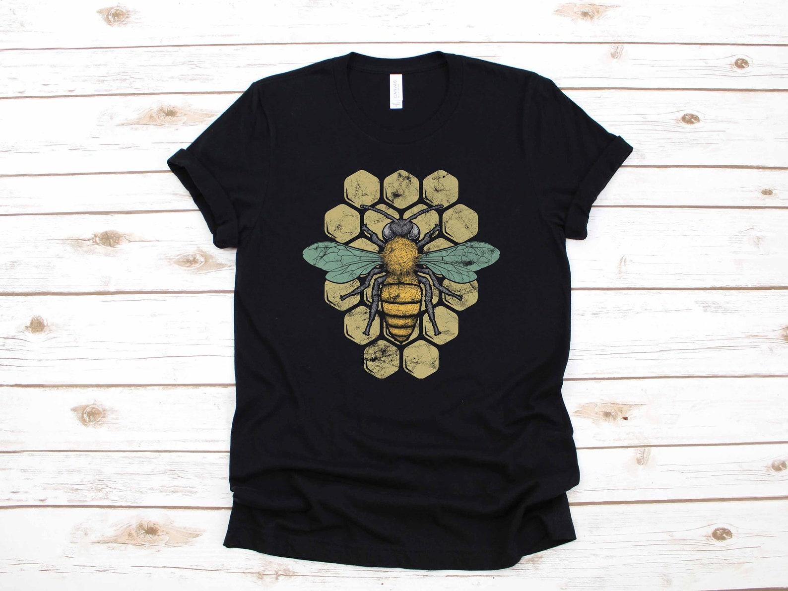 Retro Beekeeper Apparel Vintage Honey Bee Gift | T-Shirt |T-shirt | T-shirt | T-shirt | Tank Top 4XL