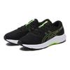 Asics Laser Beam Comfortable Versatile Shock Absorption Low Top Kids Training Shoes Kids Training Shoes Black Green 1154A151-002