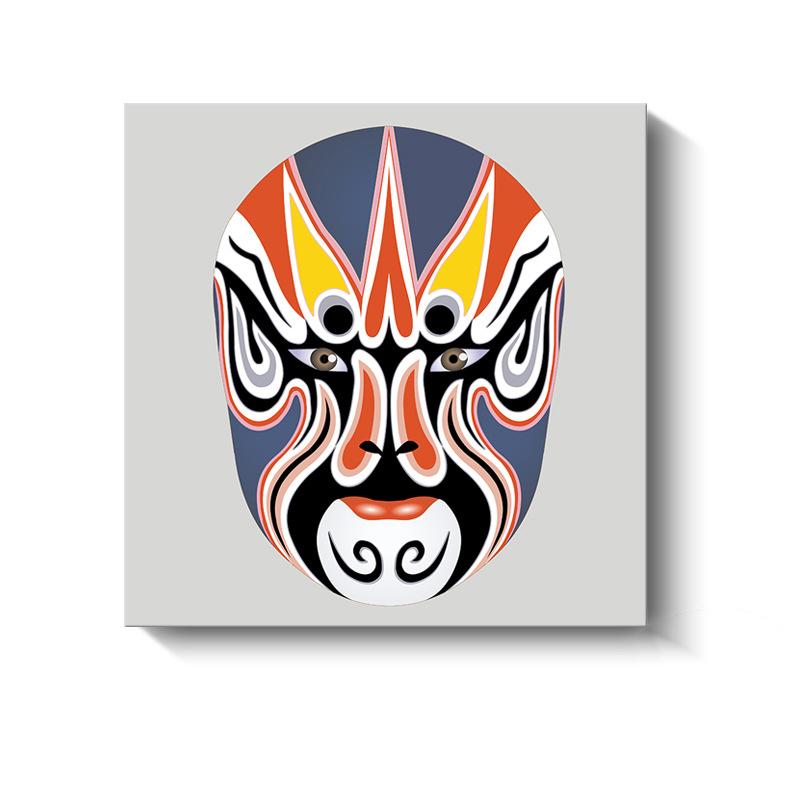 Nuovi Dipinti Decorativi Cinesi Opera Sichuanese Opera di Pechino Maschere d'Opera Poster e Stampe su Tela per Decorazione Soggiorno