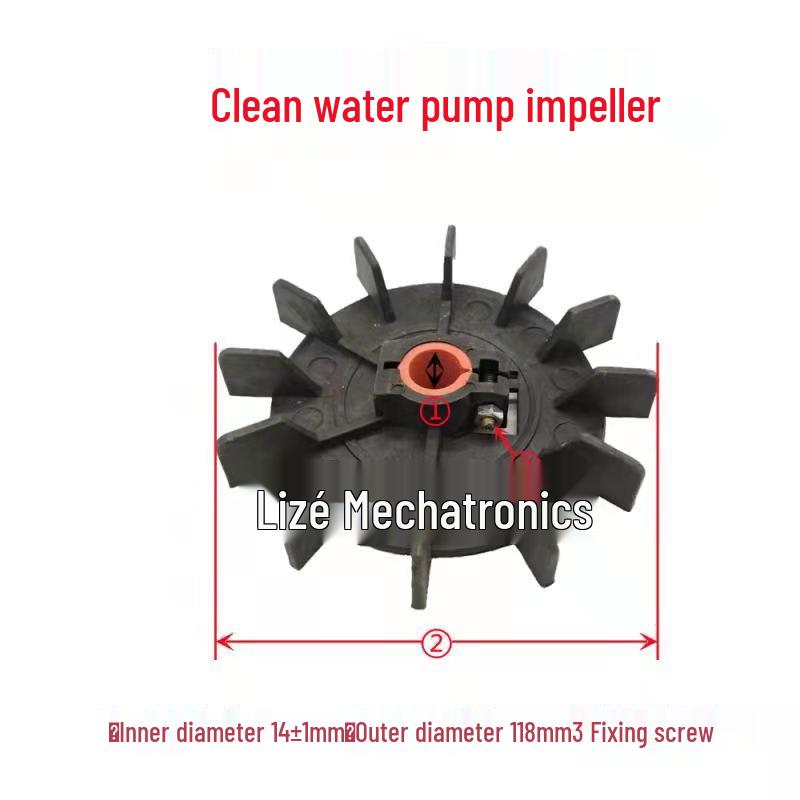 Pás de Ventilador para Motor Monofásico para Bombas de Água Wenbao e Haicheng - Autoescorvantes e Várias Pás de Ventilador para Bomba.