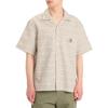 Carhartt WIP Short Sleeve Gellar Stripe Shirt With Square Pocket Men Shirts I035569-30F-02