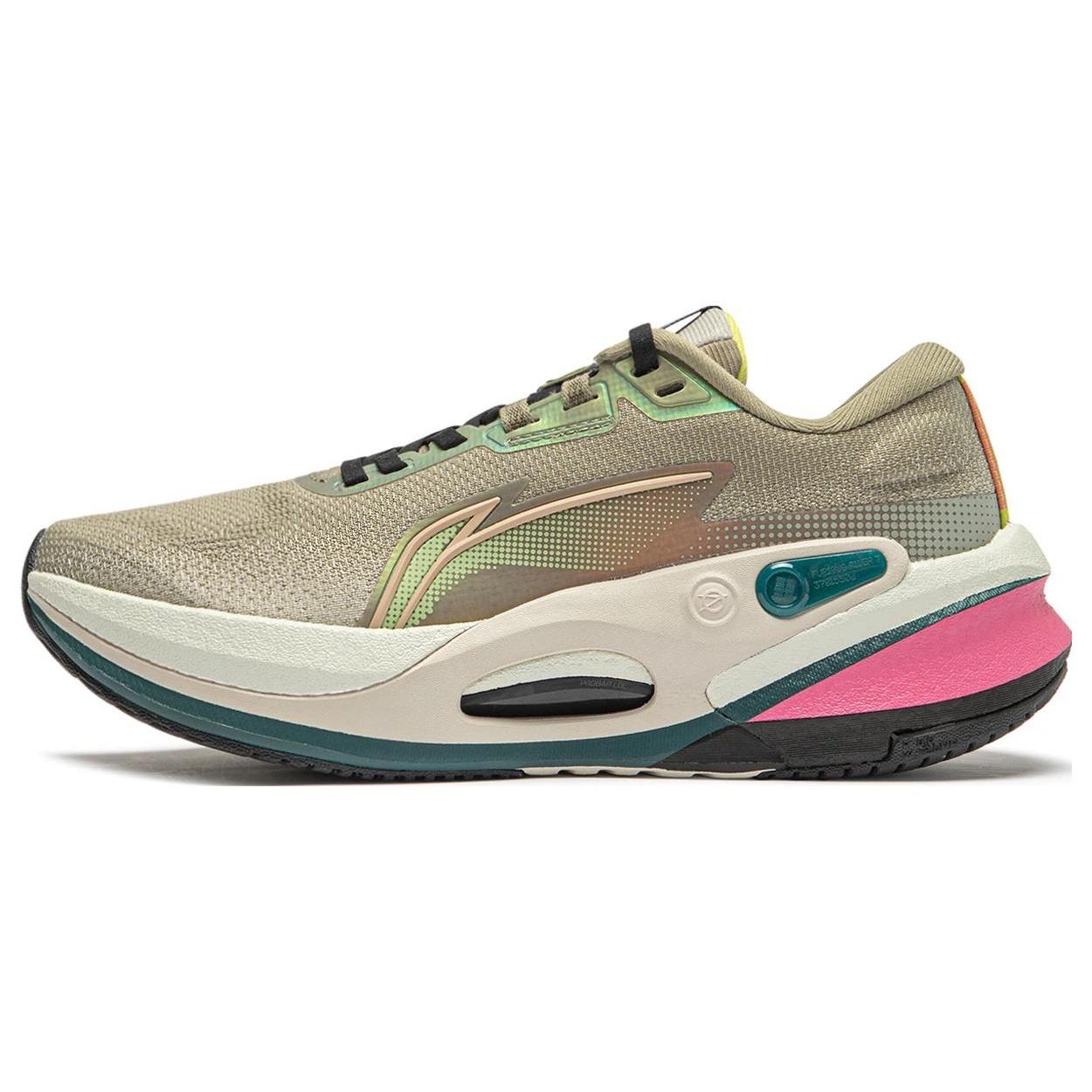 (WMNS) Li-Ning Furious Rider 7 V2 Grey Green Beige Women s ARZT008-21 EU 37