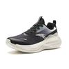 Anta Lingyun 4 Cushioning Wear-Resistant Low-Top Running Shoes Women's Black White Sneakers 922415532-1