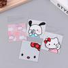 100Pcs Cute Cartoon Printed Opp Clear Packaging Bags Candy Bag Self-Adhesion Storage Bag Diy Gift Pastry Sealable Bag