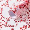 1rolls Star Hot Gold Foil Thin Gauze Table Flag Mesh Light Luxury Tablecloth Suitable for Family Gatherings Dinner Mats Gift Bouquets Packaging Gauzes