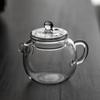 Heat-Resistant Glass Mini Teapot with Lid