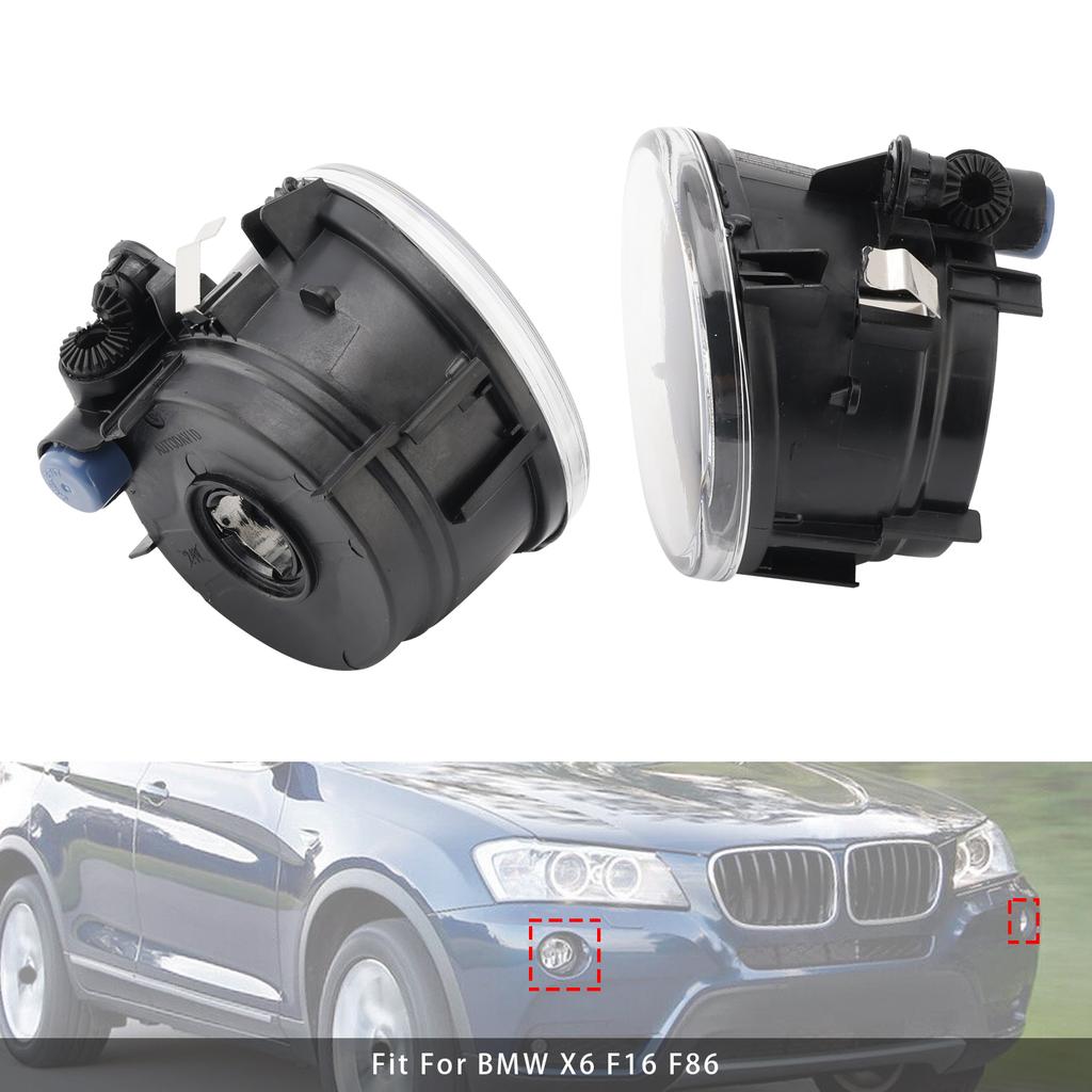 Pereche Lămpi Proiectoare Ceață Față Fără Becuri Pentru BMW X3 X4 X5 X6 63177238787