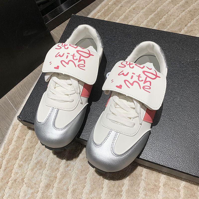 

Ballet silver niche retro puff Dexun shoes, your 2025 new comfortable and lightweight soft-soled running casual shoes 40 серый