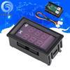 DC0-100V 10A Red/Blue LED Dual Digital Voltage & Current Meter with Fine Adjustment