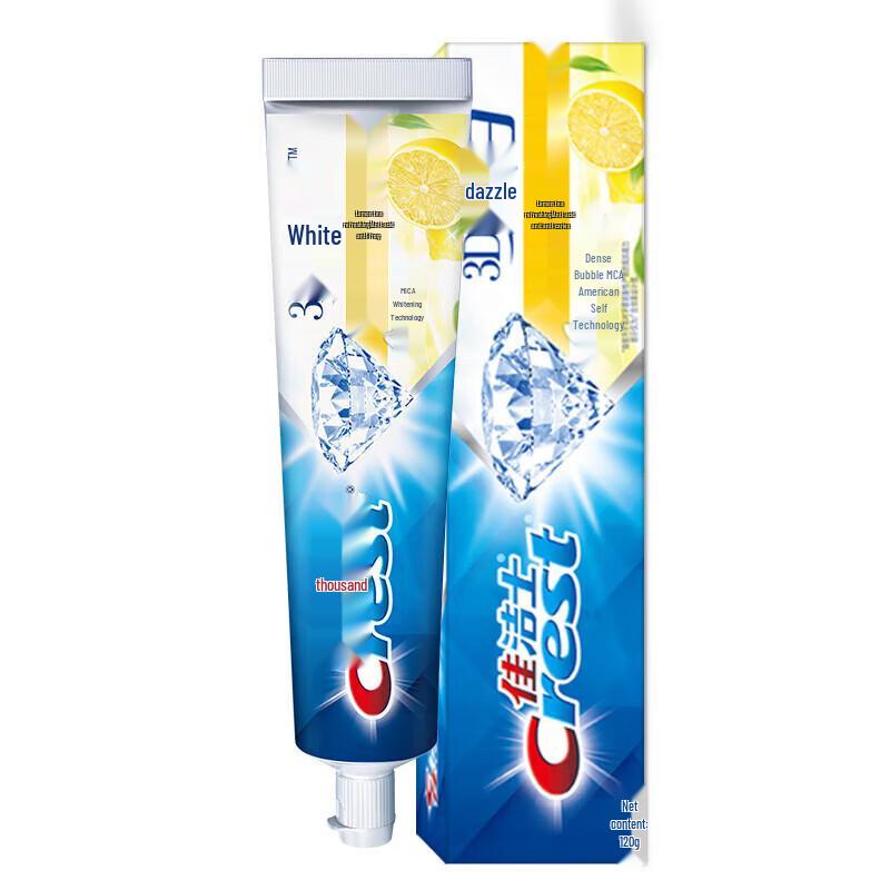 Crest 3D White Lemon Tea Toothpaste 6-Pack