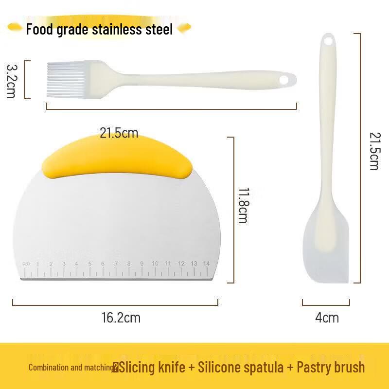 Stainless Steel Dough Scraper and Cutter