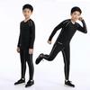 Kids' Quick-Dry Sports Compression Set: Summer Thin Long Sleeve and Pants