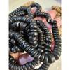 Louleur Natural Wooden Beads Buddhism Bijoux Round Coconut Shell Wood Loose Spacer Beads For DIY Bracelet Jewelry Making