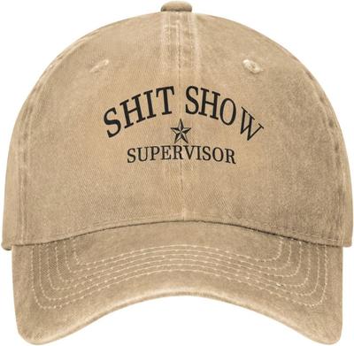 Chapéu de Supervisor Chapéu de Beisebol Premium Bonés Engraçados para Unissex Mulheres Ideias Unissex Presentes