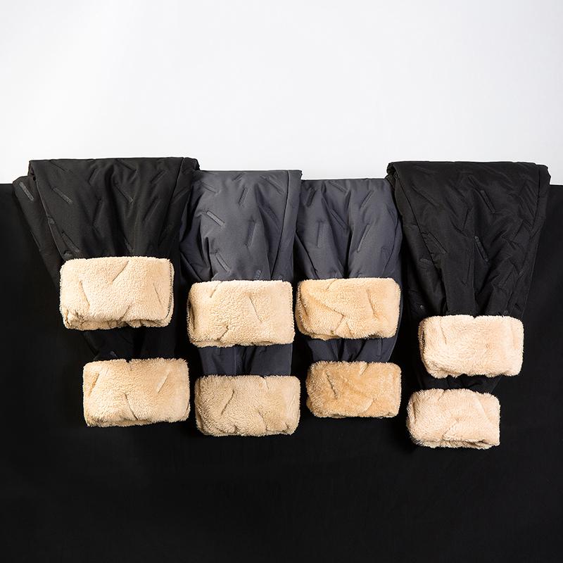 Značka Zimní Teplé Fleecové Bavlněné Kalhoty Pánské Vojenské Volné Kapsáčové Kalhoty Ležérní Sportovní Kalhoty Nadměrná Velikost Silné Pánské Kombinézy Kalhoty