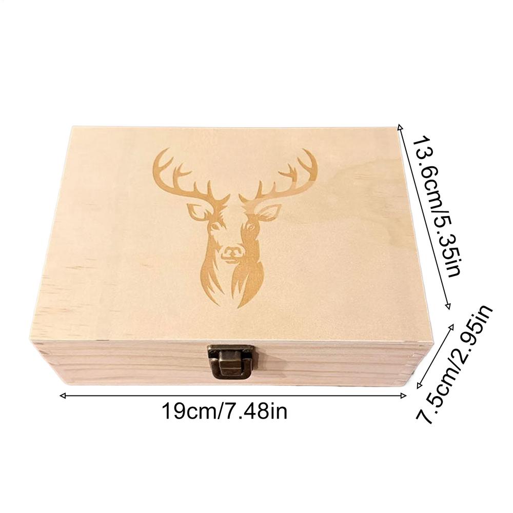 Hunter Memory Box Vintage Keepsake Container