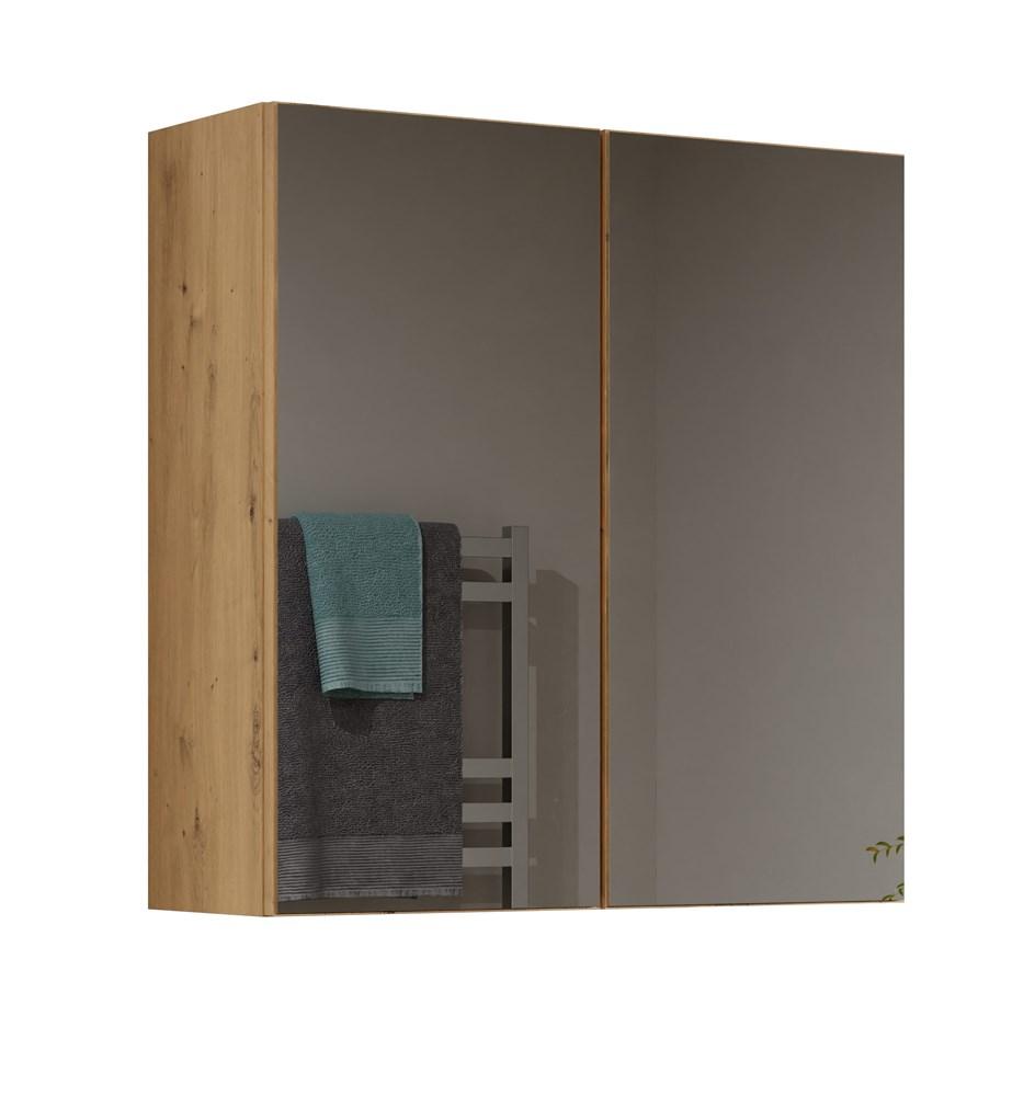 Pola Badezimmerschrank 2 Türen Spiegel Artisan