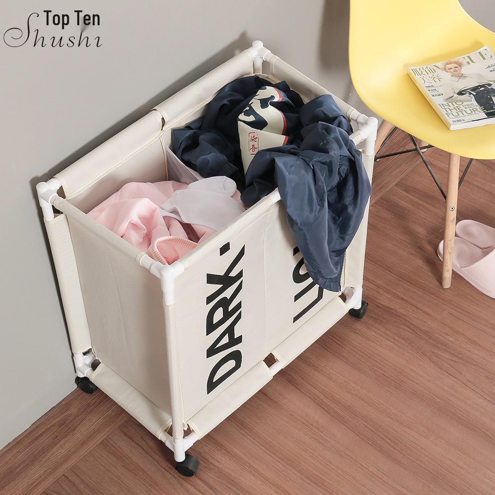 Junhao Household Dustproof Oxford Cloth Laundry Hamper & Storage Basket