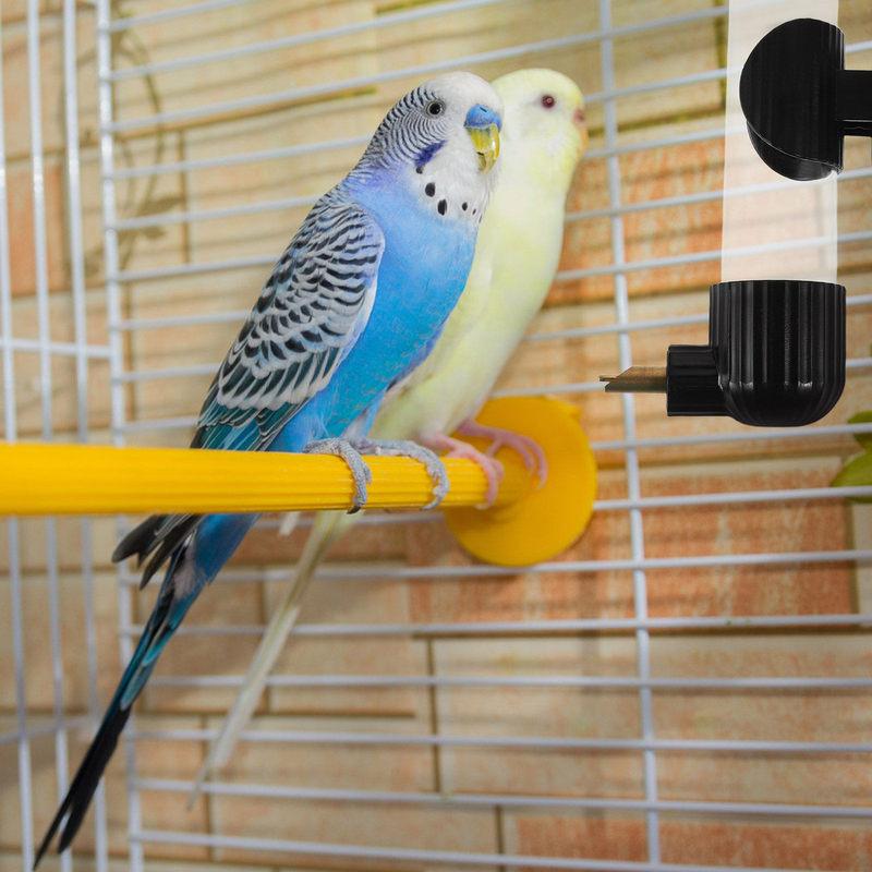 Bird Automatic Water Dispenser Hanging Design Large Clear Bottle Parakeet Parrot Cage Water Feeder Drinkers Parakeet Dispenser