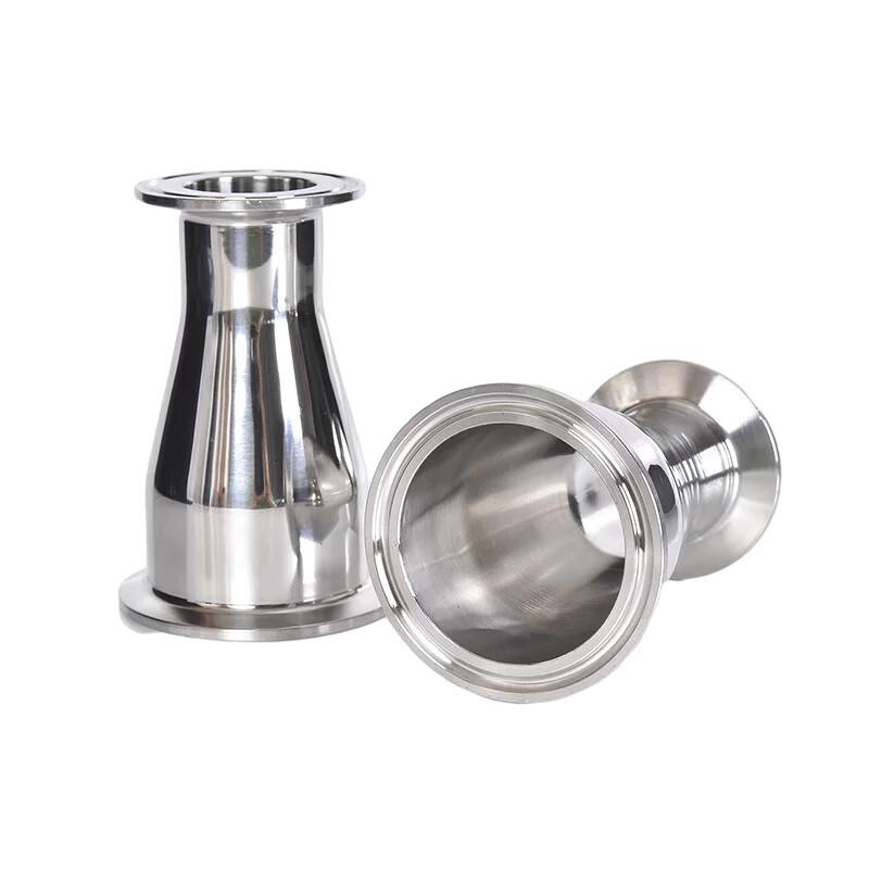 304 Stainless Steel Quick-Connect Reducer Clamp Fitting