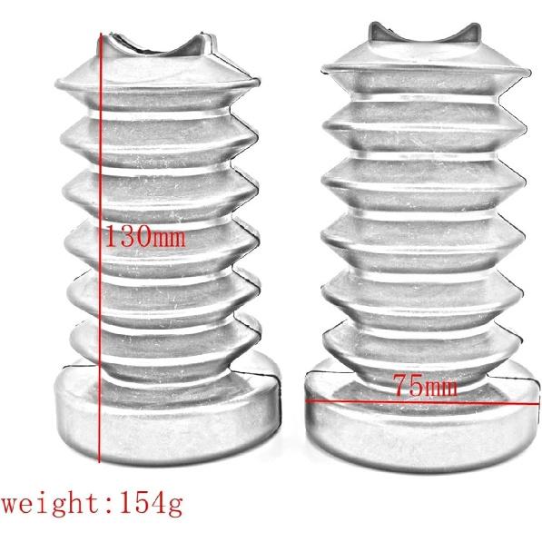 Black Rubber Rear Fork Cover Shock Absorber Compatible With Touring Street Electra Glide Road King 97-13 Motorcycle Parts