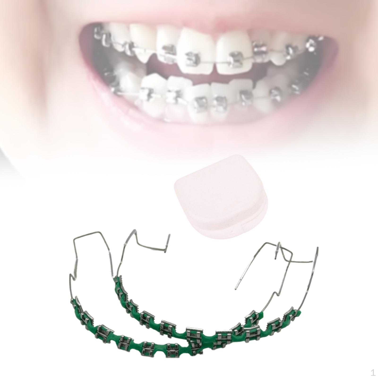 

Временные принадлежности для изготовления зубных украшений,модные брекеты для студентов зелёный