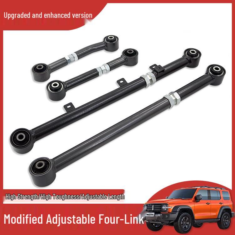 Tank 300 Off-Road Rear Axle Adjustable Four-Link and Tie Rod Upgrade Kit