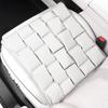 Car Seat Cushion Breathable Nappa Leather with Cloud Honeycomb Pressure-Reducing Comfort Design for All-Season Fit Multiple Colors