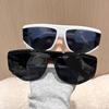 Vintage Luxury Brand Designer Oversized Pilot Sunglasses for Women Men Shades Big Frame Windproof Popular Punk Sun Glasses UV400
