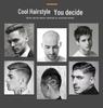 SHINE Cross-Border Electric Hair Clippers with Digital Display – White, Light, Shaver & Balding Clipper
