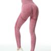 Fashion High Waist Fitness Yoga Leggings Pants for Women Running Sports Seamless Yoga Trousers Ladies Peach Hip Tight Slim Casual Woman Leggings 25603