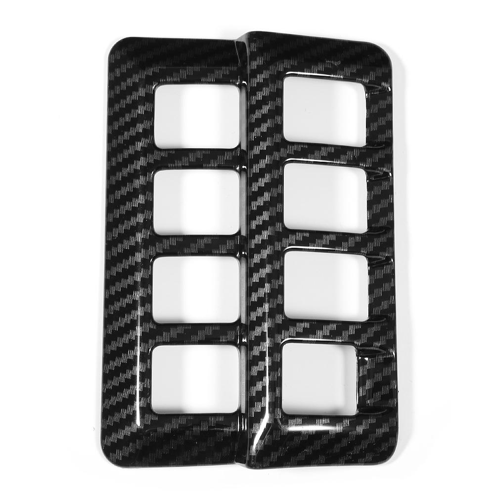 Car Headlight Adjustment Switch Cover Trim Decoration Frame Fit for Subaru Forester SK 2019