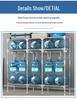 All-Steel Frame Thickened Cloth Wardrobe for Bedroom or Dormitory - Large Capacity Storage