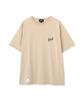 Schott SNOWWASH T-SHIRT Schott BROS. Men's Snowwash T-Shirt, Size XL, 040, Beige, 782-5134035