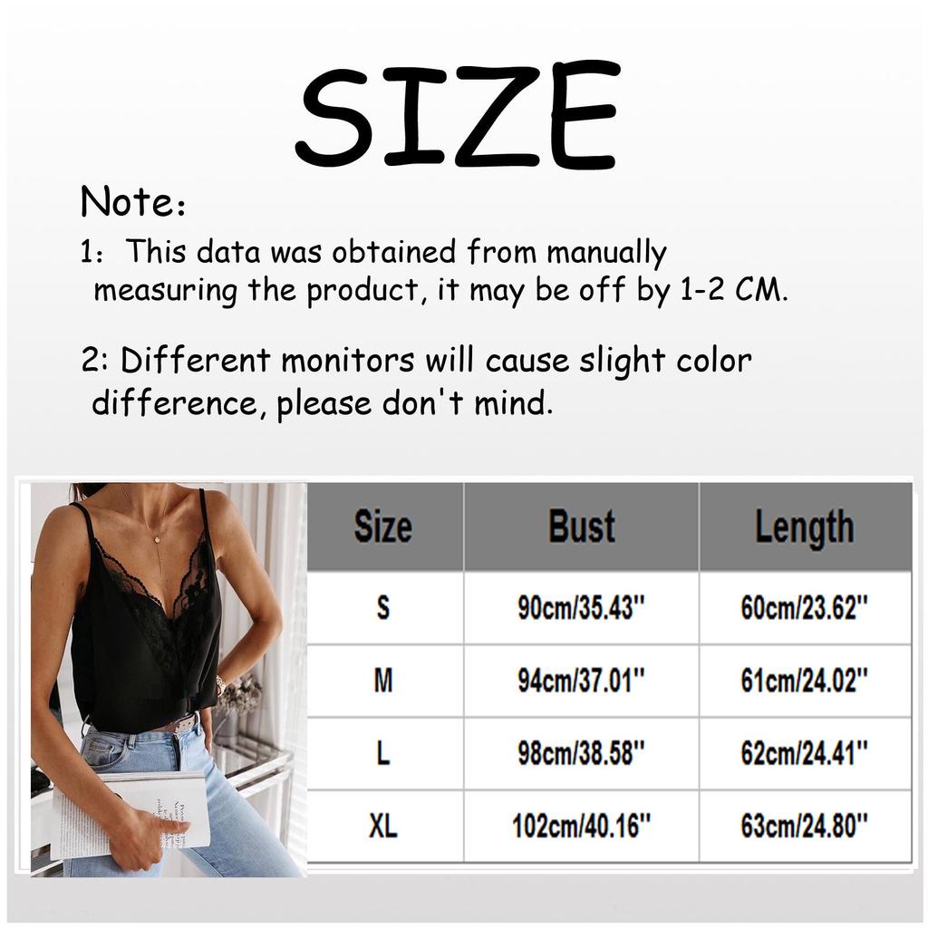 Summer New Lace Stitching V-neck Sexy Color Vest Low-cut Slim Small Sling
