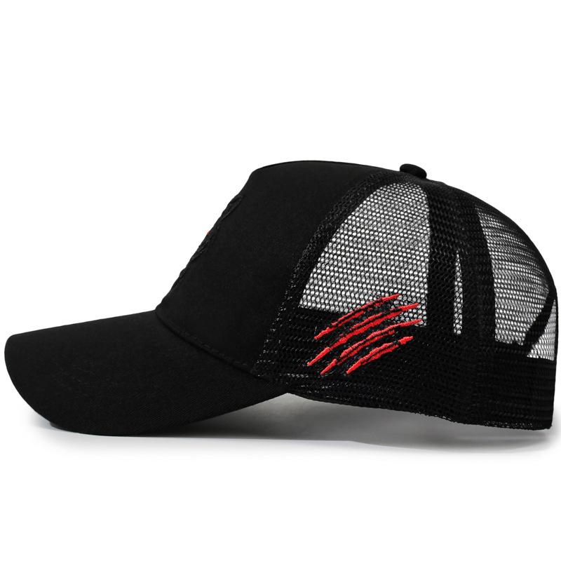 Big Hat Men's Natal Year Embroidery Trendy Brand New Fashion Year of the Tiger Baseball Cap High Top Tiger Head Cap