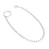 Stainless Steel Split Foot Chain for Large Parrot Pet Training Anklet Ring for Birds Parrots