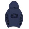 Jujutsu Kaisen Men Women Fleece Hoodie Jujutsu Kaisen Front Back Graphic Kanji Print Autumn Winter Anime Streetwear Hooded Sweatshirt
