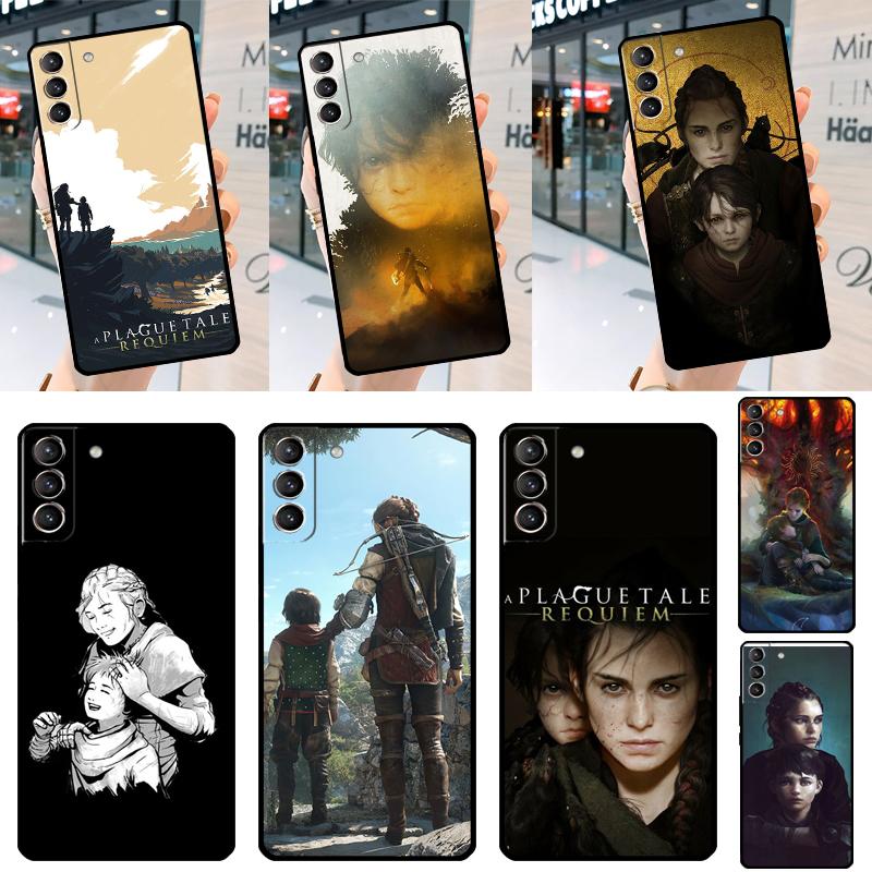 Game A Plague Tale Requiem Case For Samsung Galaxy S23 S22 S21 Ultra S20 FE S9 S10 Note 10 Plus Note 20 Ultra Cover