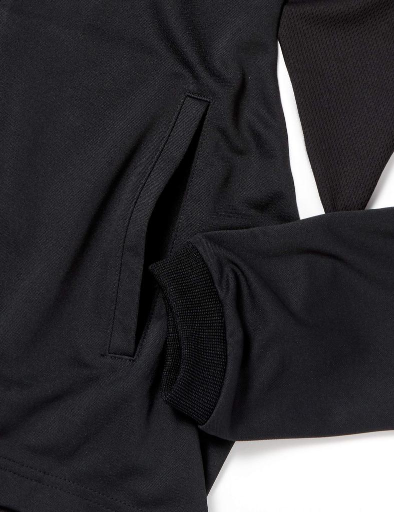 Training Wear Training Jacket XAT143 Japan M to Japanese size [Asics] [Men's] Men's Black/White (equivalent M)