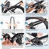 Universal Bike Cargo Rack Tool  Assembly 30kg Capacity  Aluminum Construction