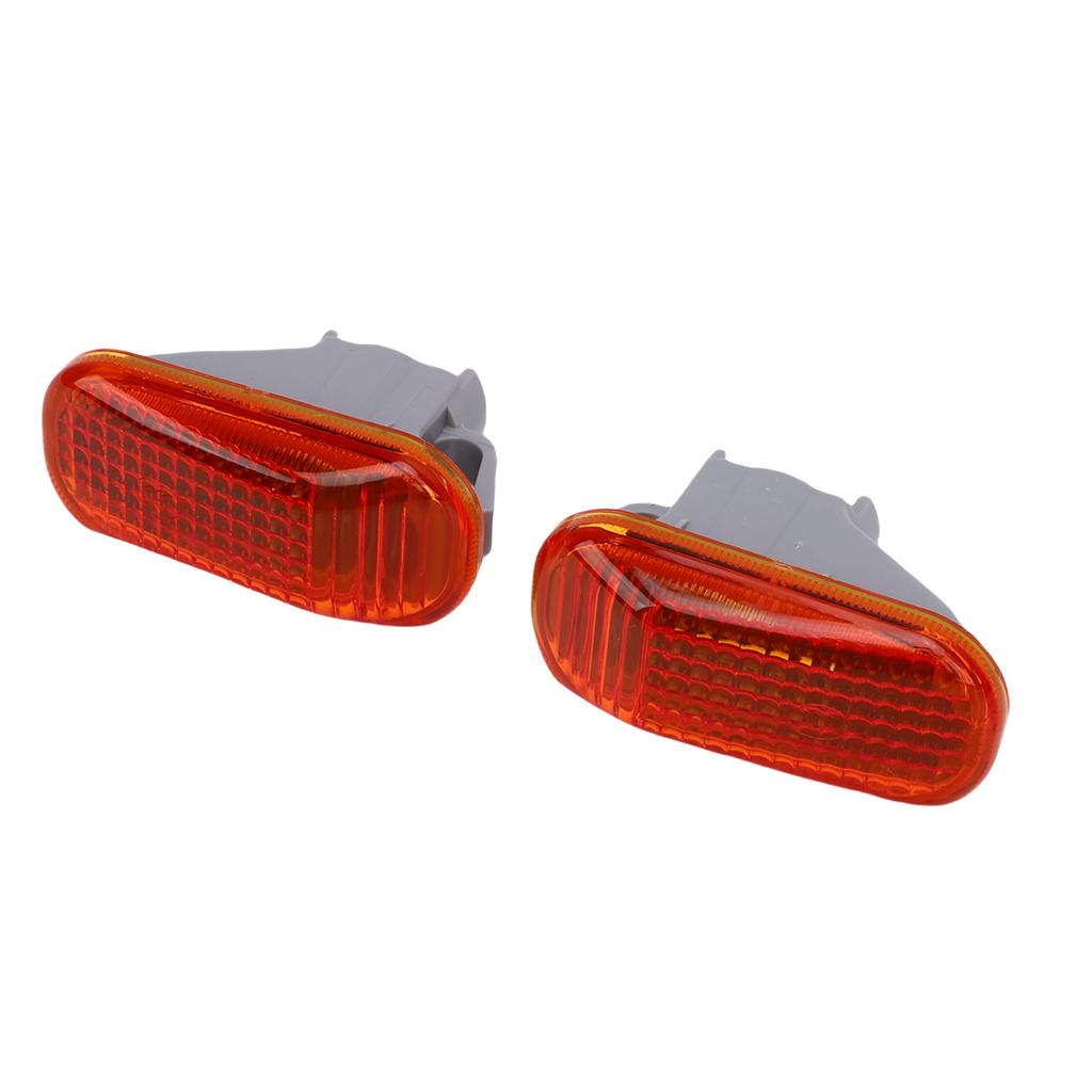 1 Pair Front Side Marker Light Lamp Covers Housing 34 S5H T02 Replacement for City EP3 Stream Jazz FIT