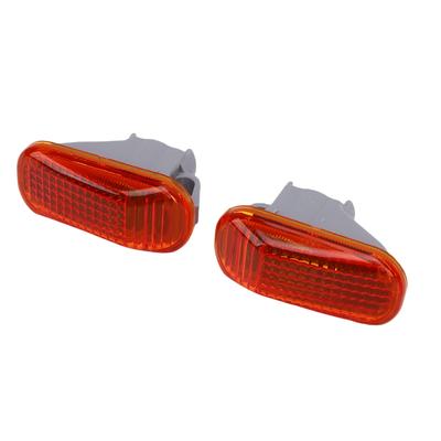 1 Pair Front Side Marker Light Lamp Covers Housing 34  S5H T02 Replacement for City EP3 Stream Jazz FIT