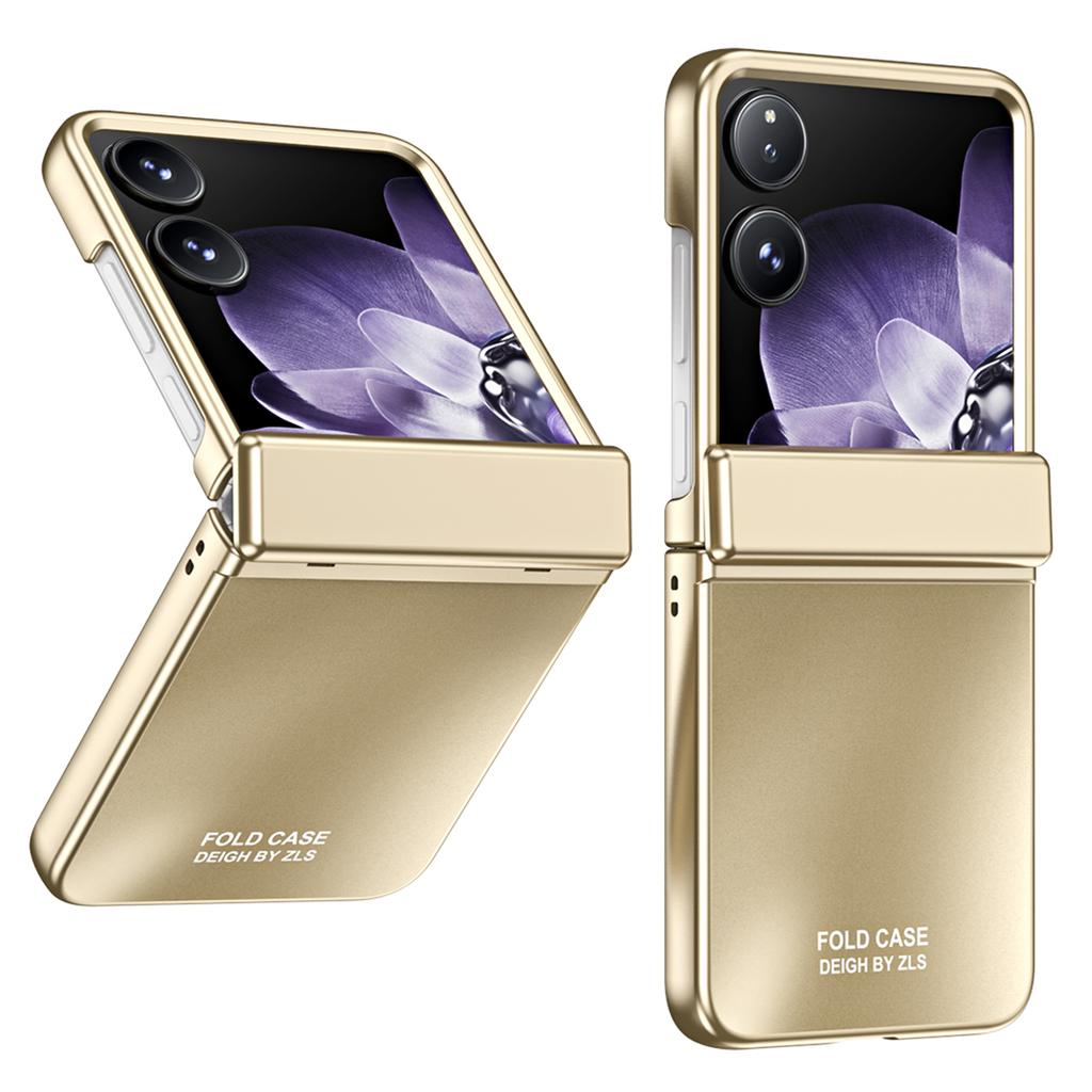 For Xiaomi Mix Flip 5G Case Electroplating Hard PC Protective Phone Cover