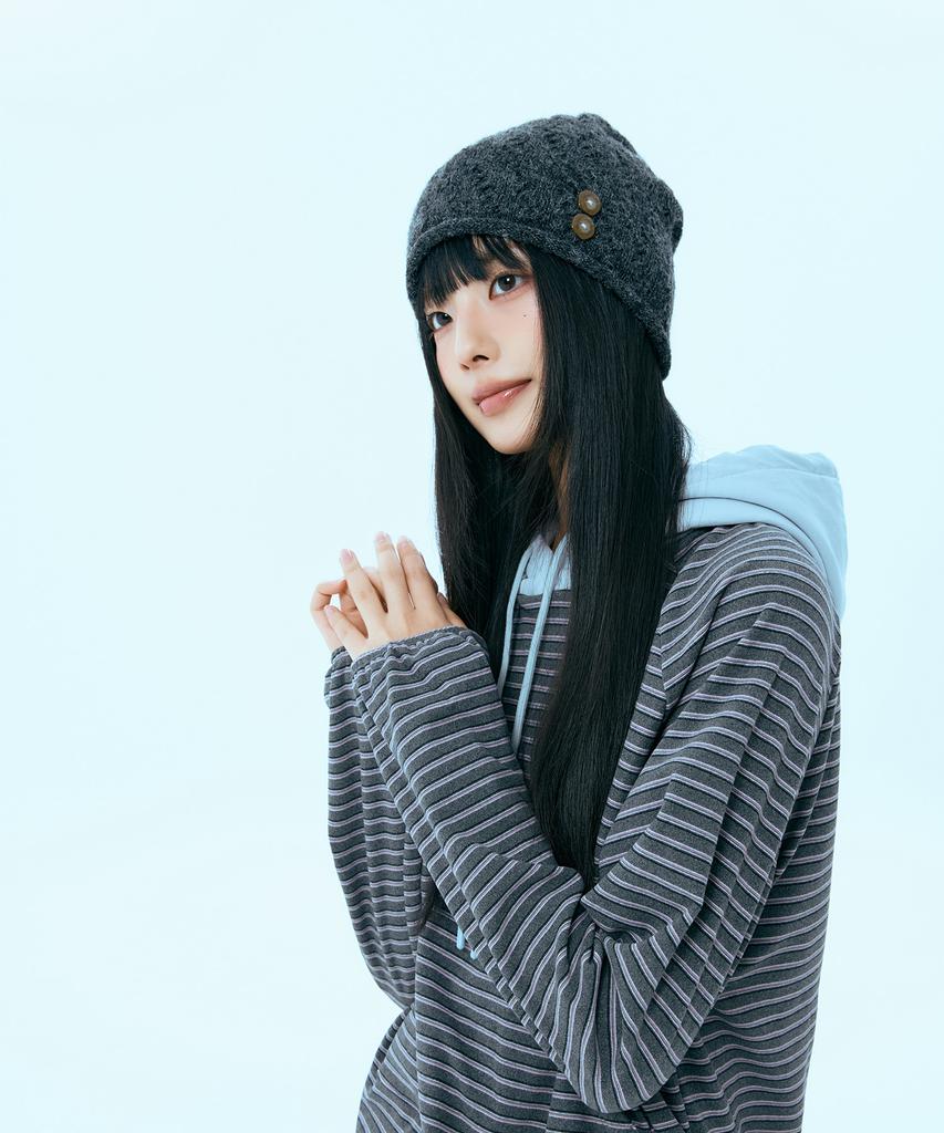 MIXXO Button Point Beanie_Miaacg30Ss