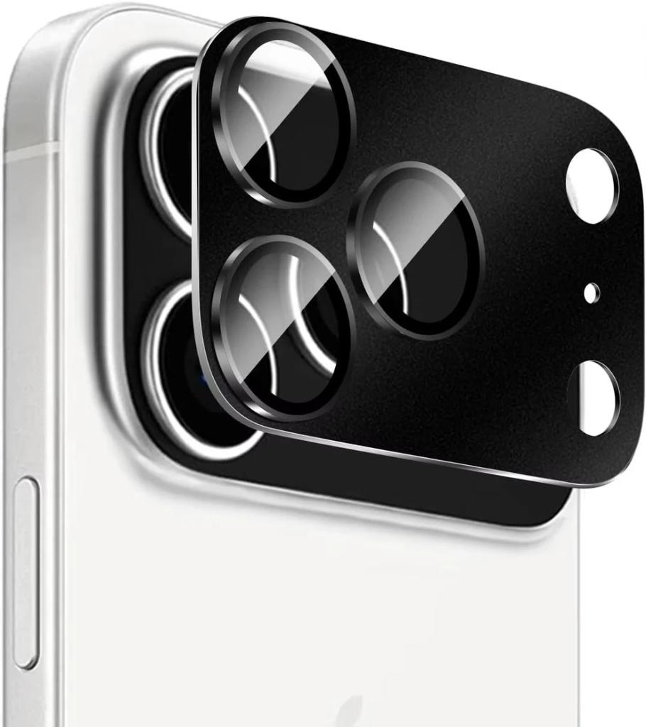 Original Metal Camera Armor Protect Cover For IPhone 17 Air Pro Max Anti-scratch HD Definition Glass Alloy Lens Ring Protect Cap