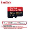 SanDisk Scheda Extreme Pro 256GB Scheda Micro SD Scheda di Memoria SDXC UHS-I 128GB 512GB 64GB 32GB U3 V30 Schede Flash TF Scheda di Memoria Adattatore per Fotocamera DJI