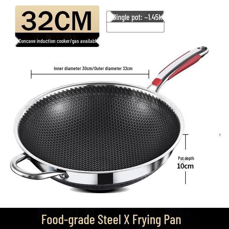 Zhu Chuang Jing Pin Stainless Steel Wok