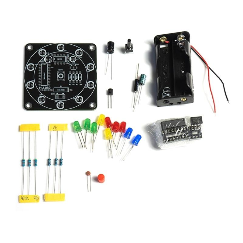 

Creative LED Lottery Wheel Kit Build Your Own Fun & Engaging DIY Project for Home Use, Students Teens Home Entertainment